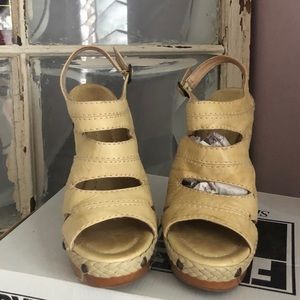 Frye  Chunky Platform Heels